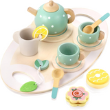 Wooden Tea Set