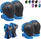 Protective Pads Knee Elbow & Wrist Set