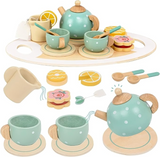 Wooden Tea Set