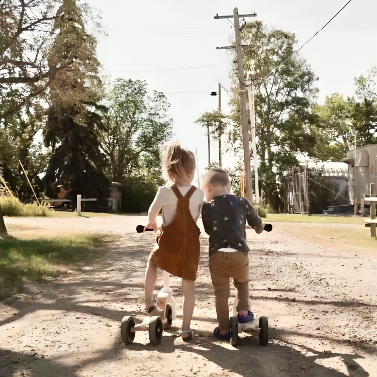 Wooden Scooter