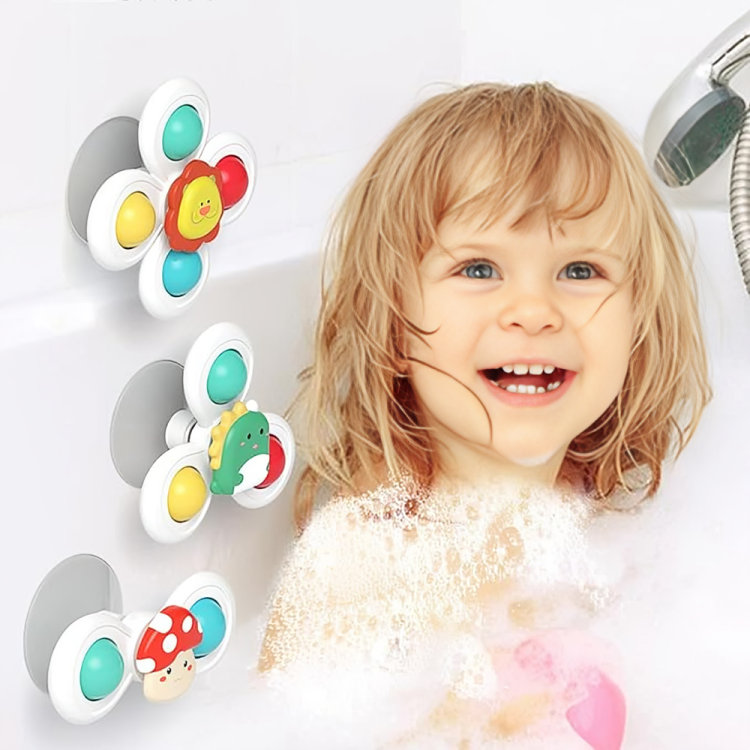 Fidget Spinner Bath Toy For Toddler