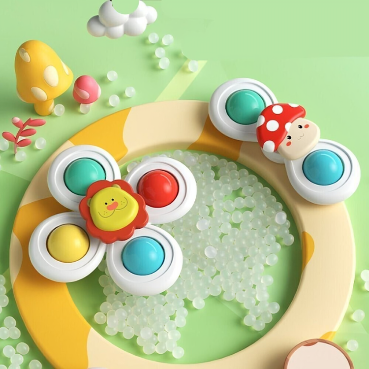 Fidget Spinner Bath Toy For Toddler