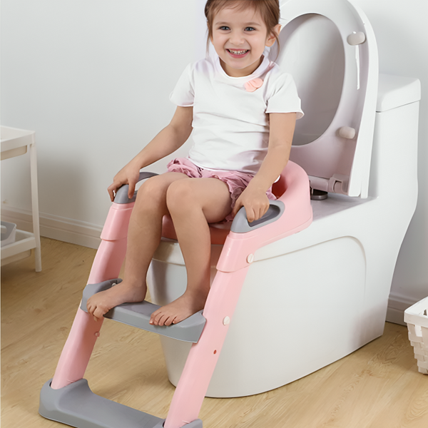 Potty Training Step Ladder Toilet Seat